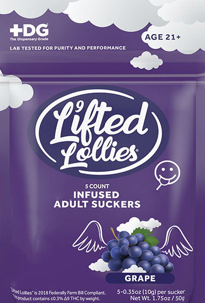 Lifted Lollies Grape, 5 ct bag