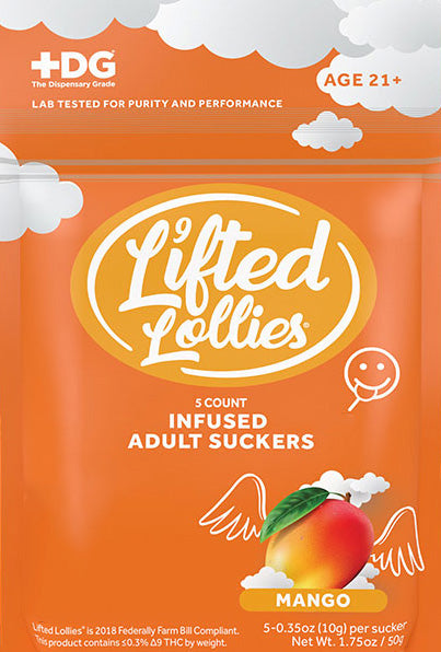 Lifted Lollies Mango, 5 ct bag