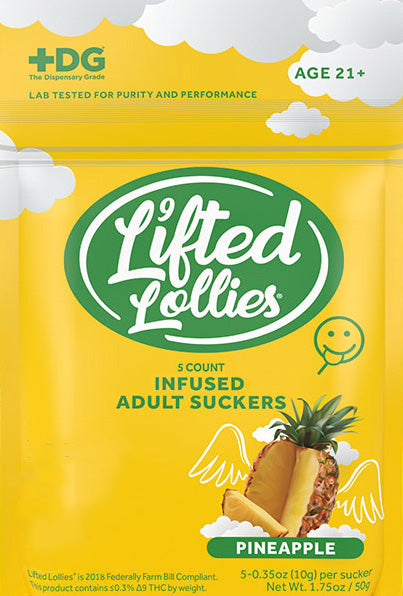 Lifted Lollies Pineapple, 5 ct bag